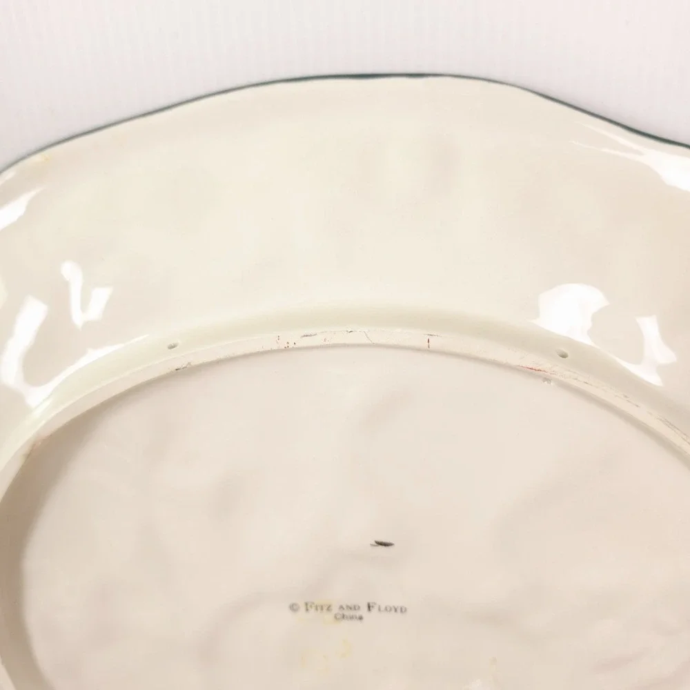 Fitz and Floyd Florentine Fruit Large Serving Platter Wall Decor